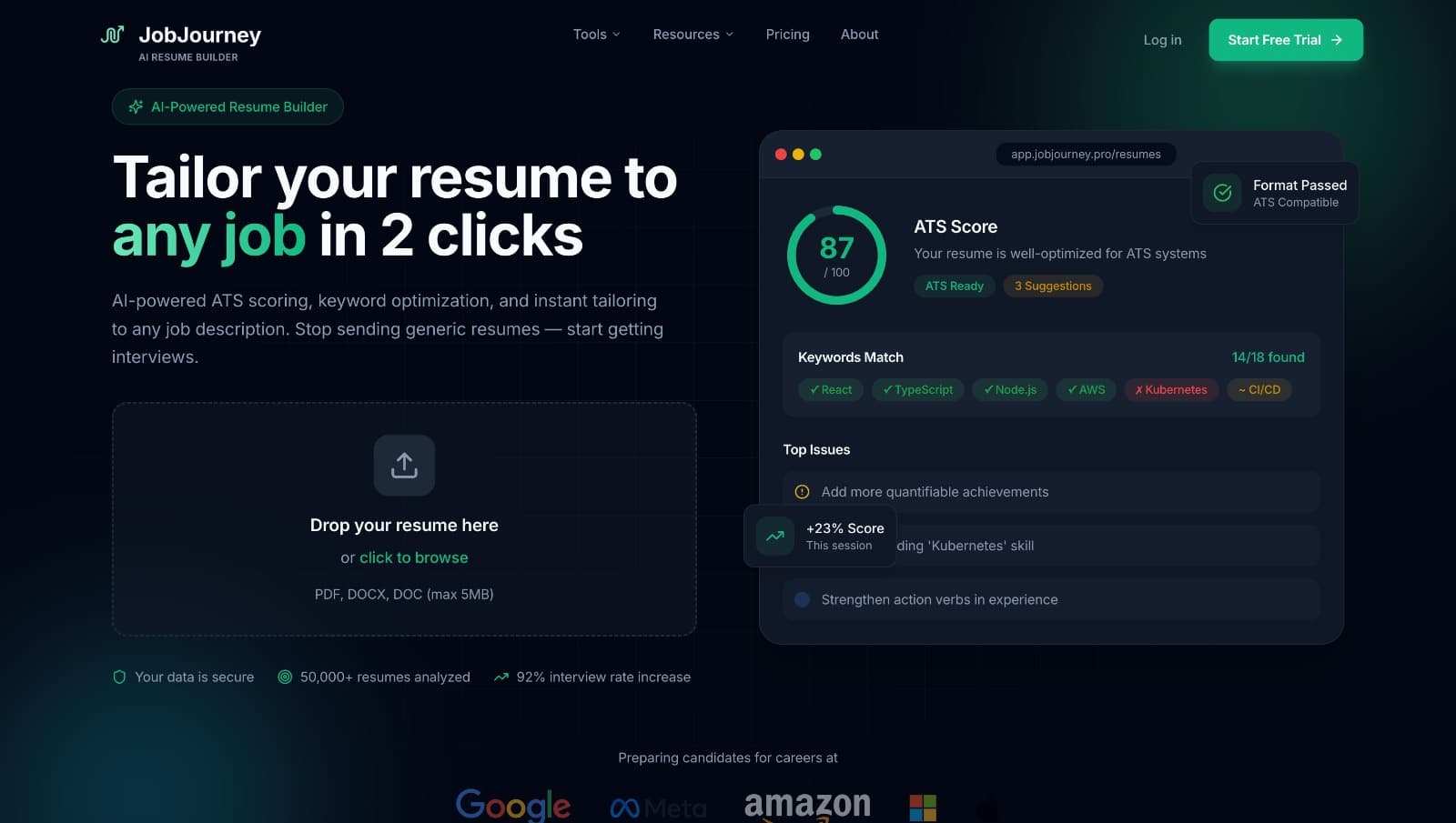 JobJourney screenshot 1