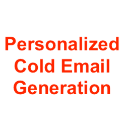 Personalized Cold Email Generation