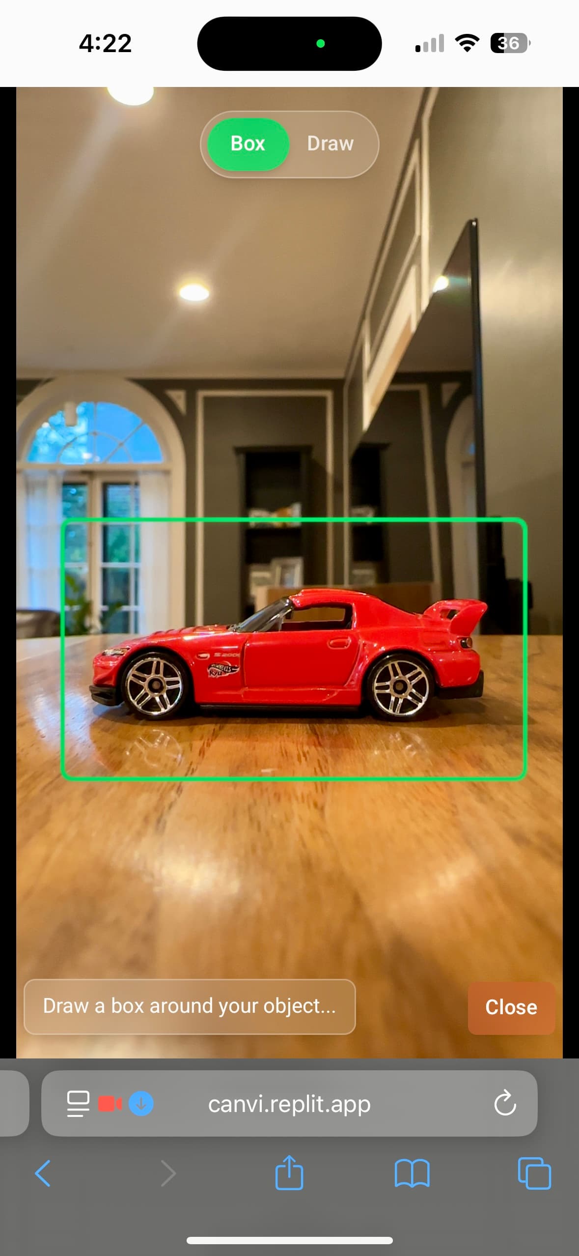 Canvi screenshot 1