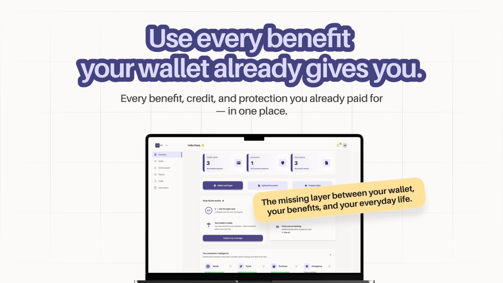 Norte Wallet Intelligence screenshot 1