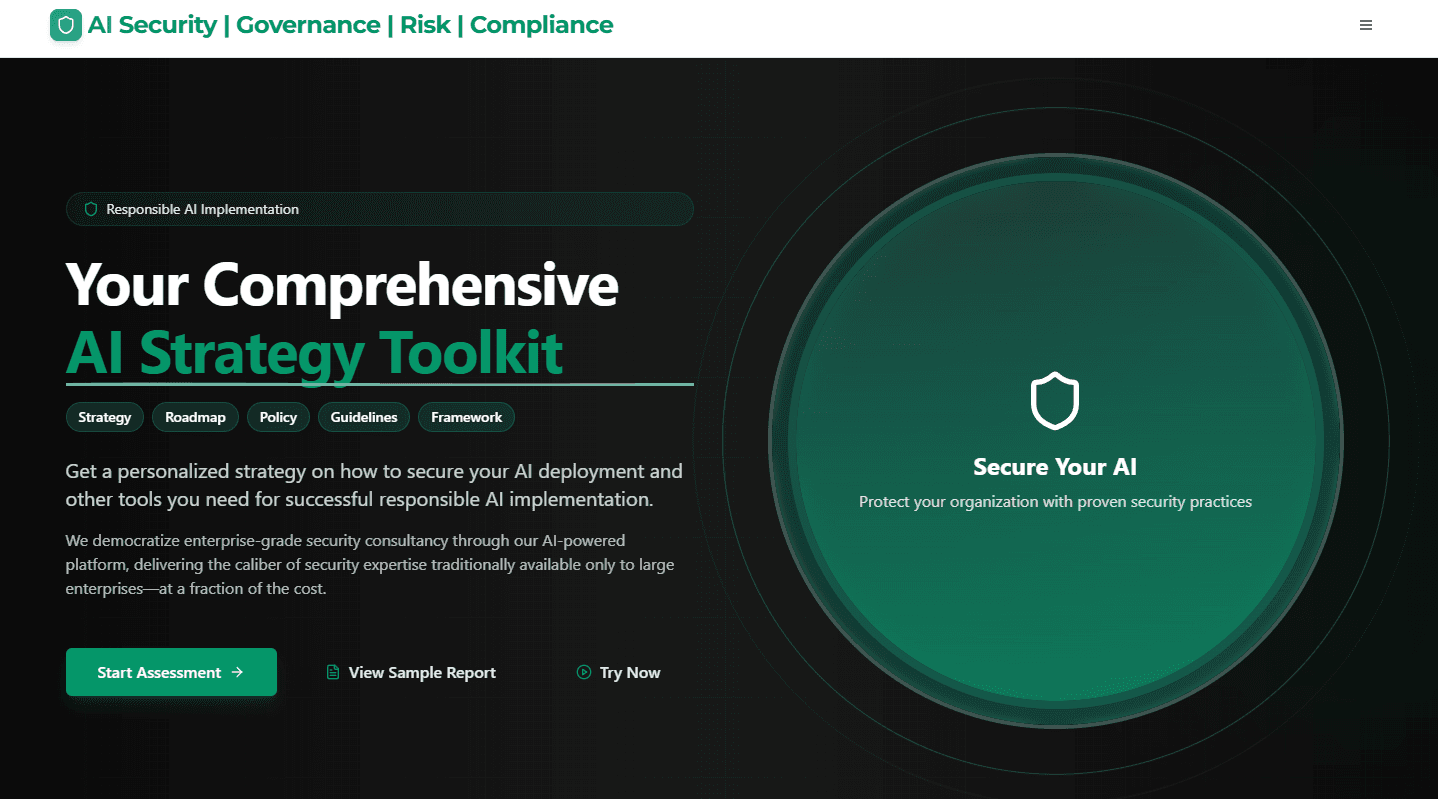 AI SGRC - Consultant as a Software screenshot 1