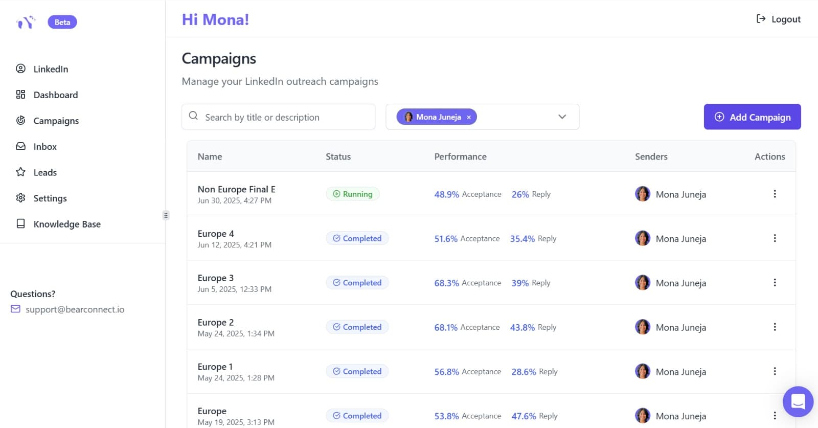 Bearconnect  screenshot 1