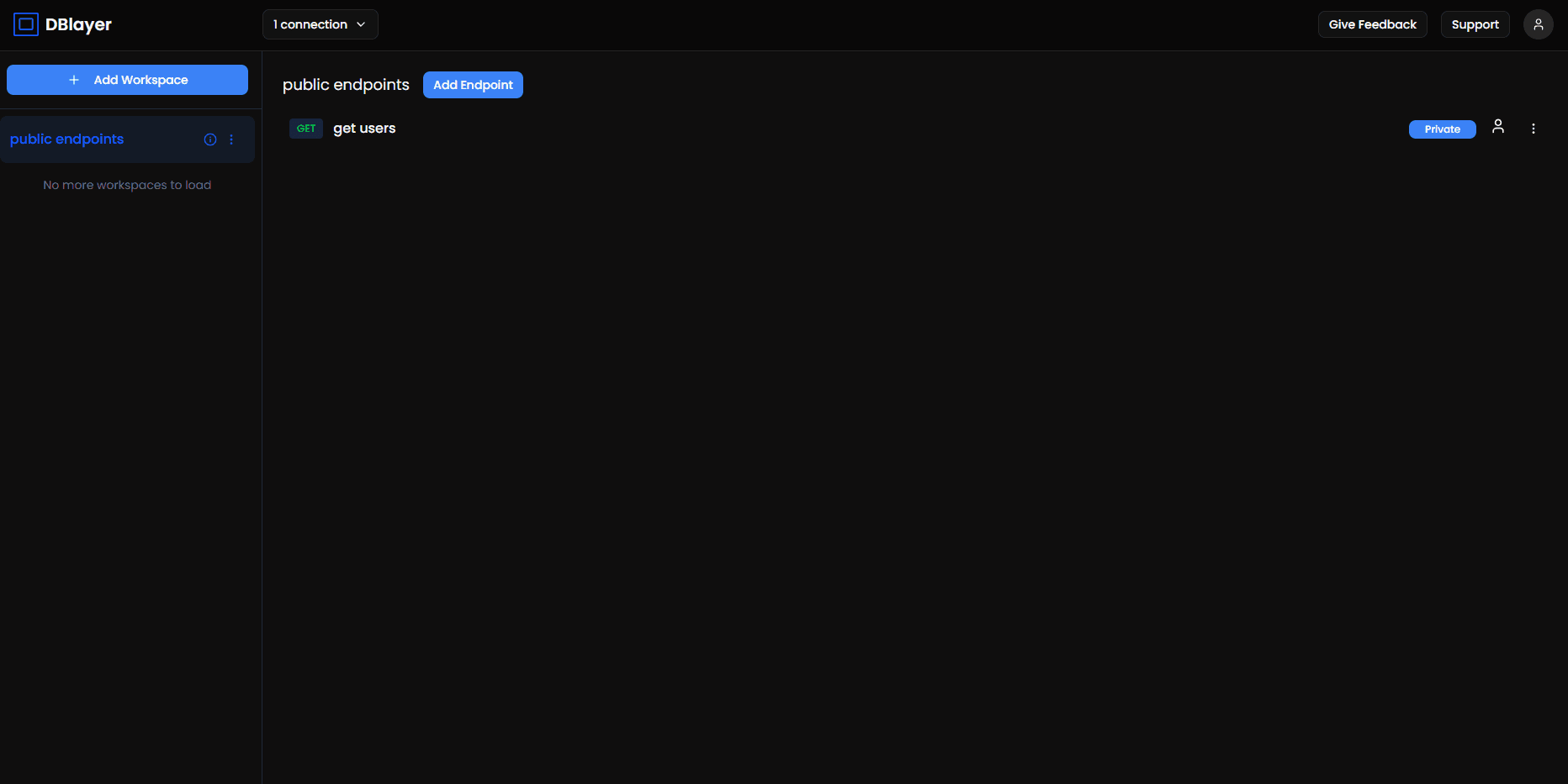 DBLayer screenshot 1