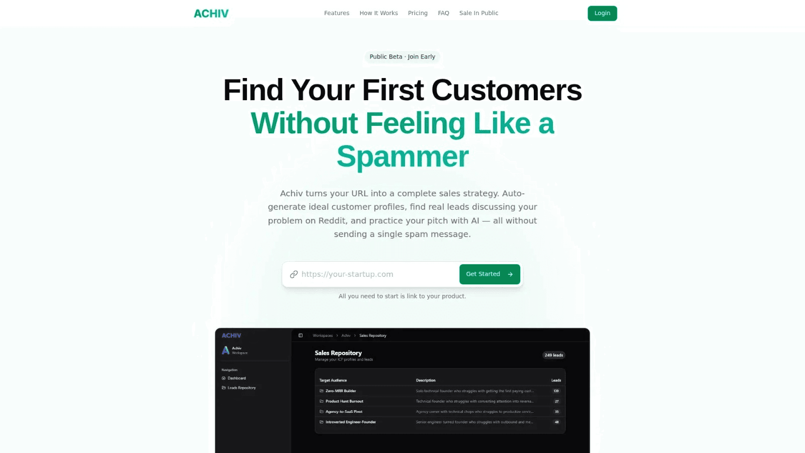 Achiv screenshot 1