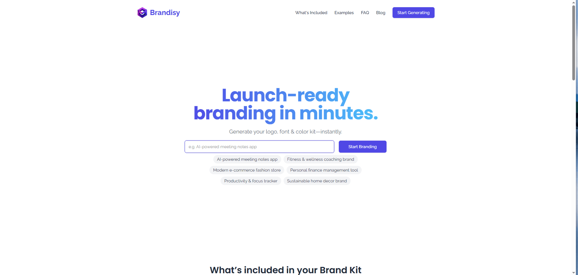 Brandisy screenshot 1