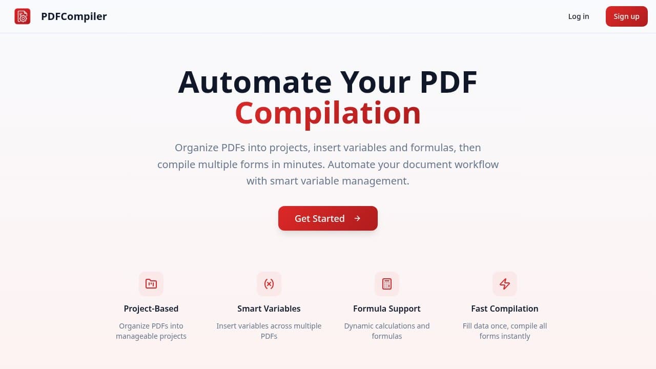 PDF Compiler screenshot 1