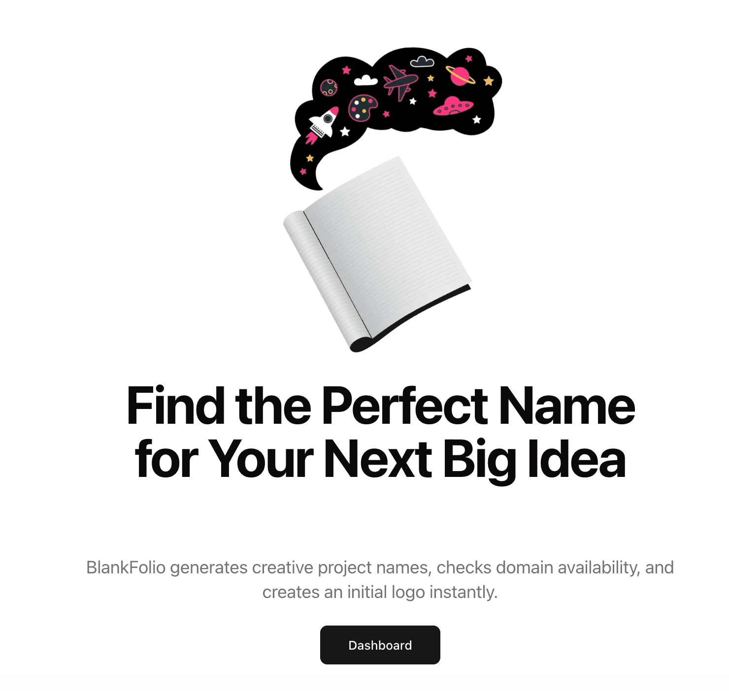 Blankfolio screenshot 1
