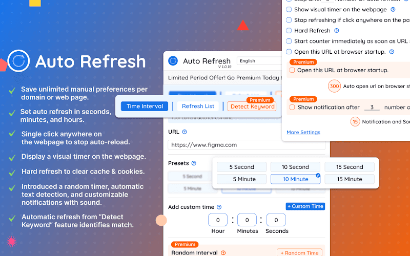Auto Refresh Page screenshot 1