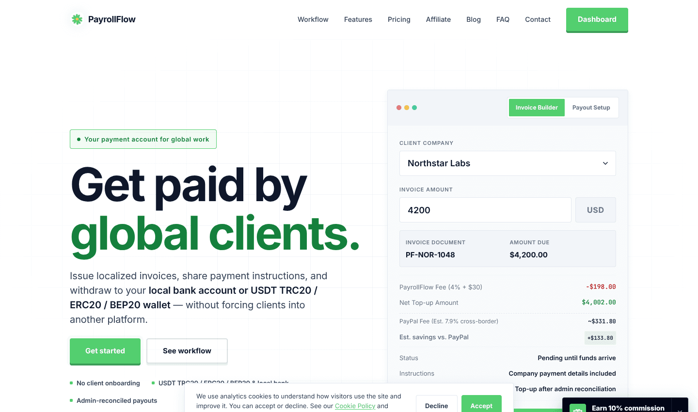 PayrollFlow screenshot 1