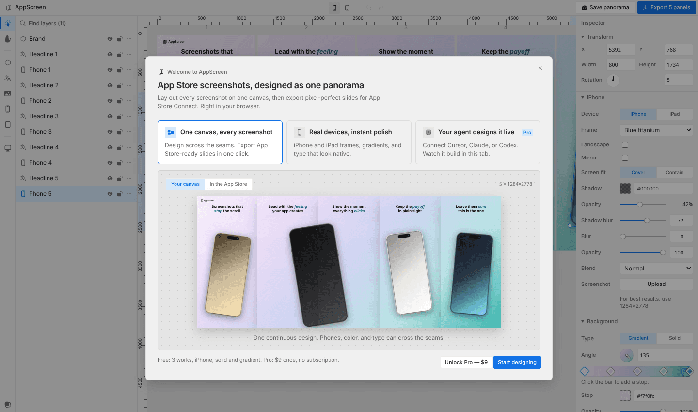 AppScreen screenshot 1