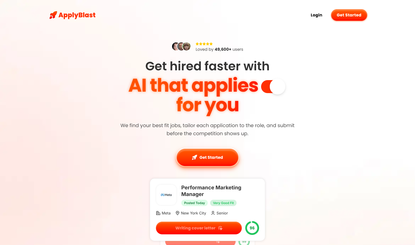 ApplyBlast screenshot 1