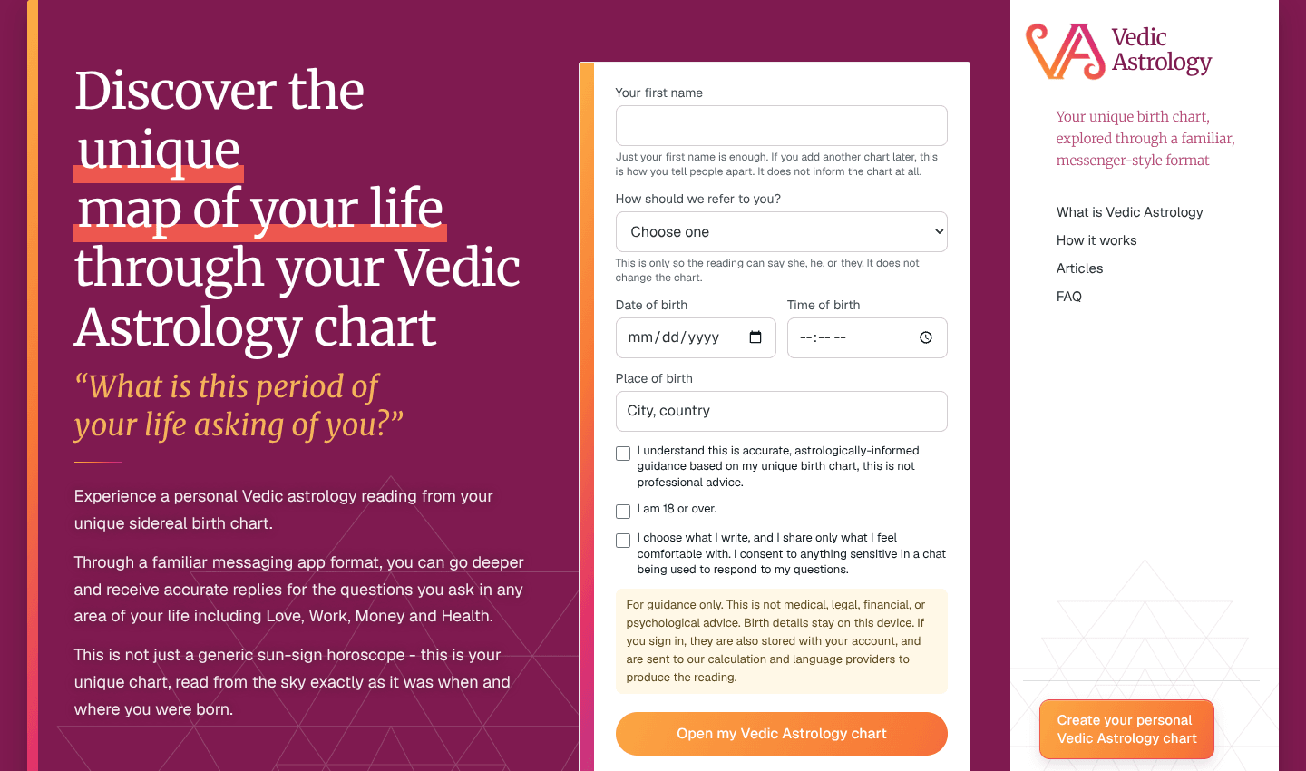 Vedic Astrology screenshot 1
