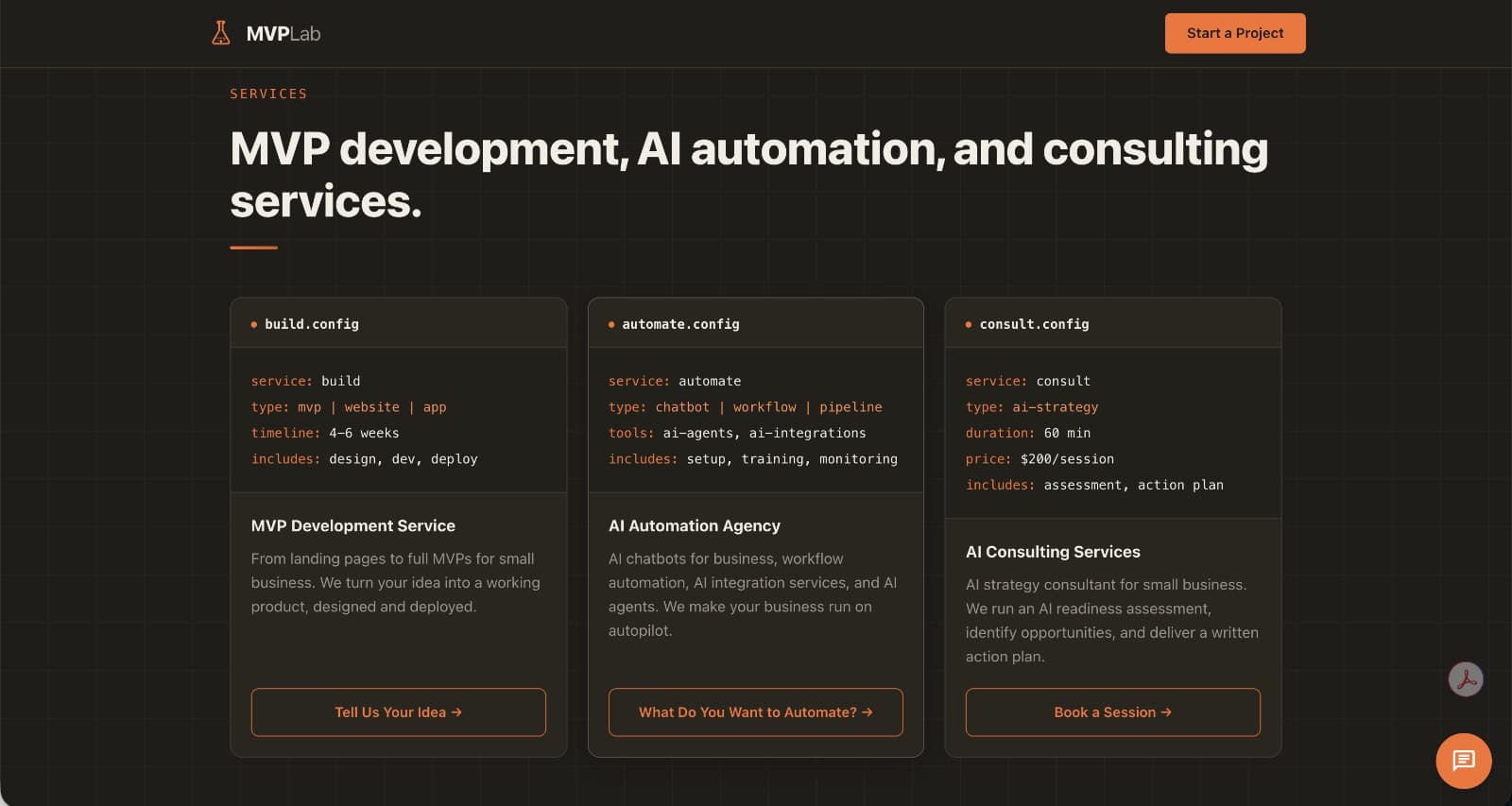MVPLAB AI screenshot 1