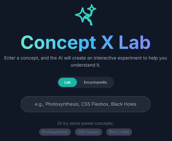 Concept X Lab screenshot 1