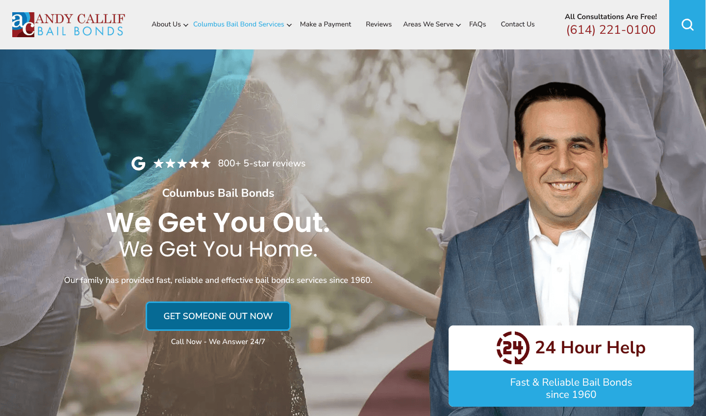 Andy Callif Bail Bonds screenshot 1