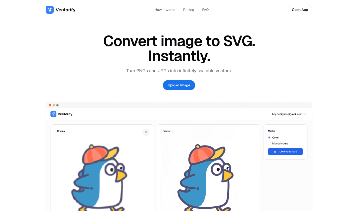 Vectorify screenshot 1