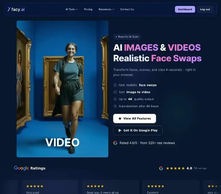 Facy AI Face Swap screenshot 1
