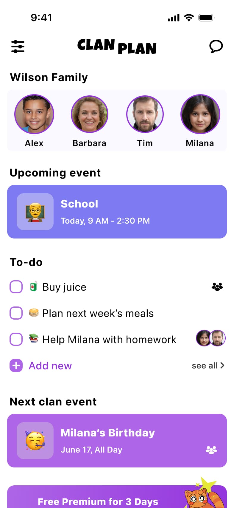 ClanPlan screenshot 1