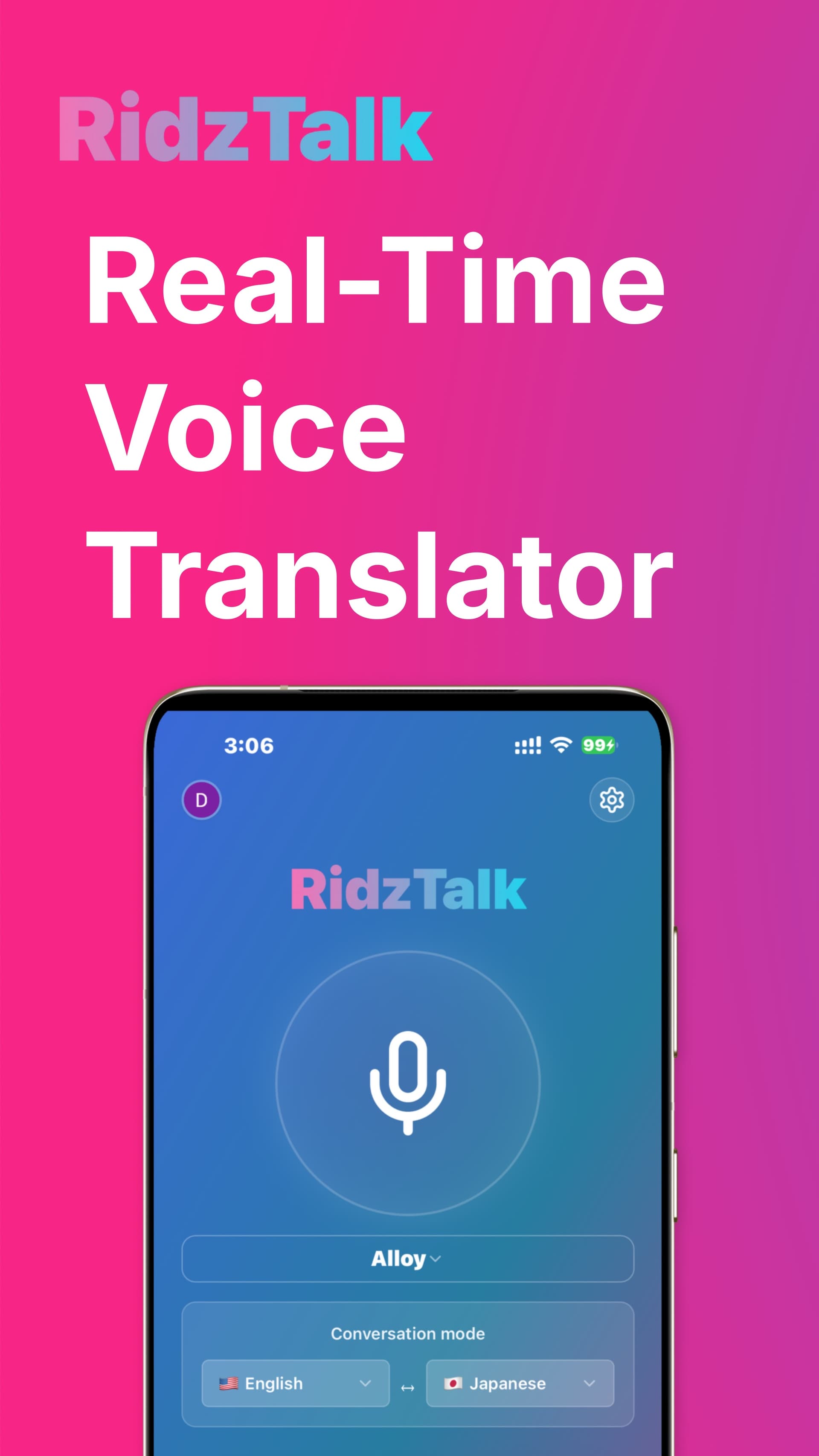RidzTalk screenshot 1