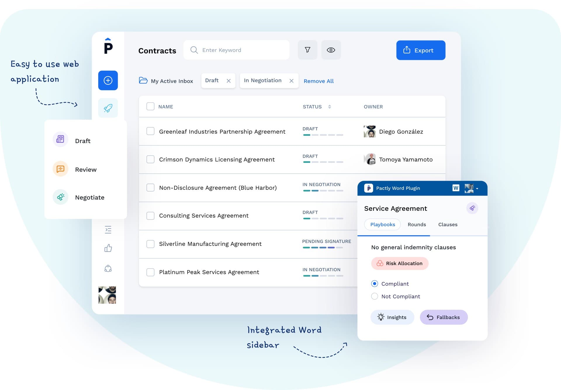 Pactly screenshot 1