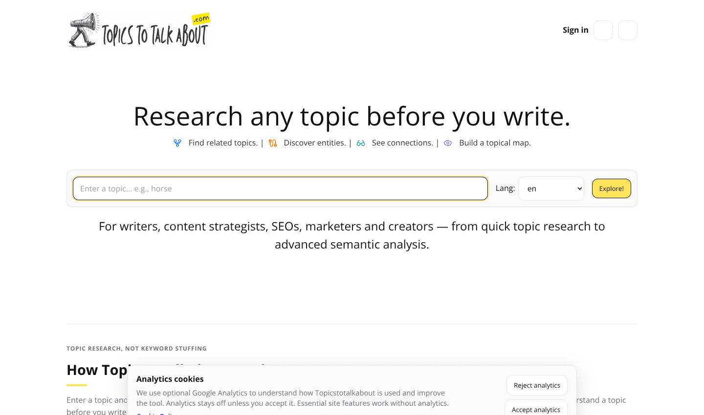topicstotalkabout.com screenshot 1