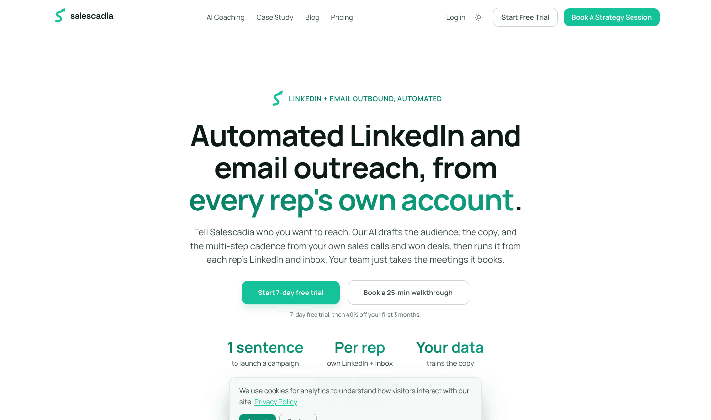 Salescadia screenshot 1