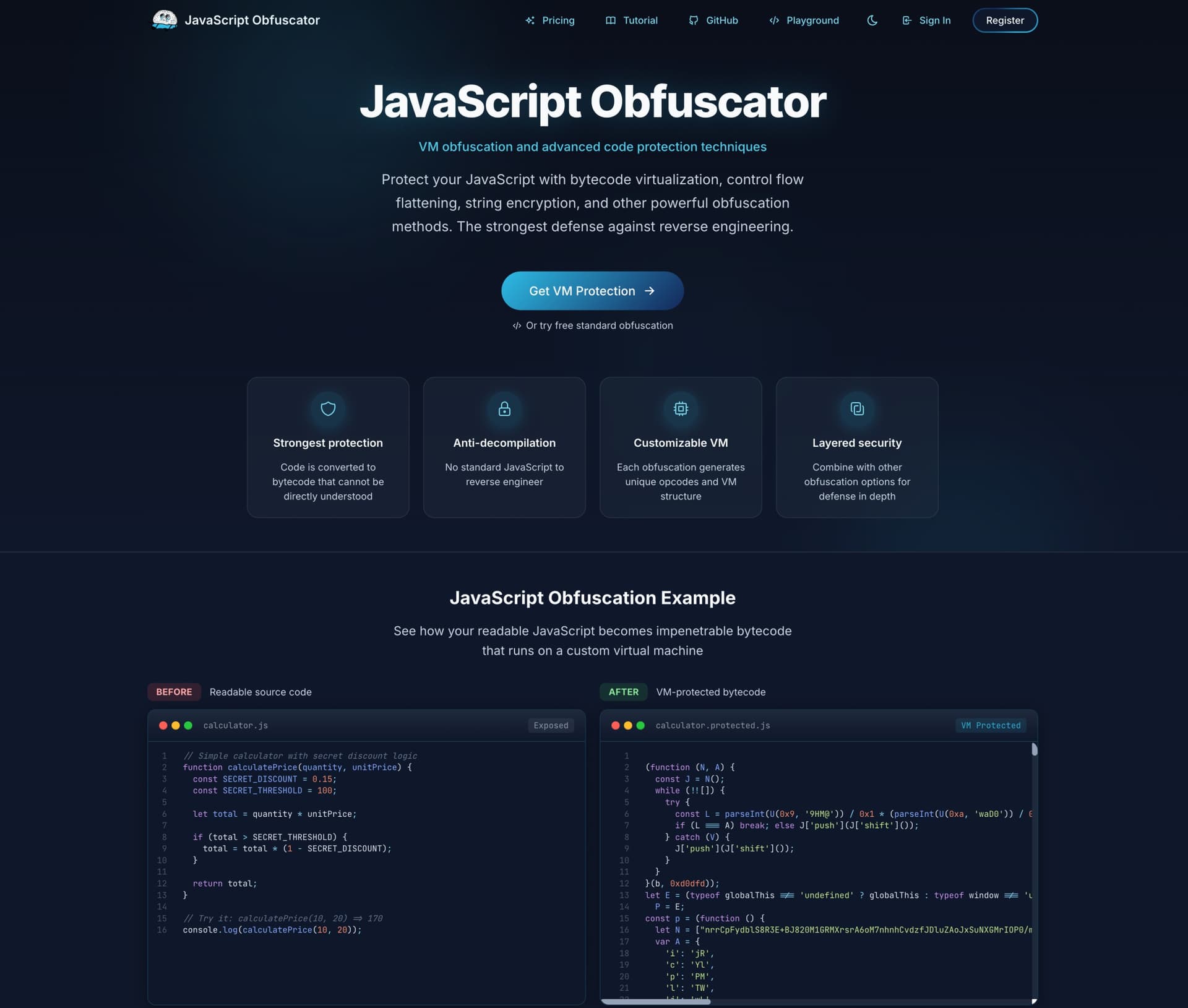 JavaScript Obfuscator  screenshot 1
