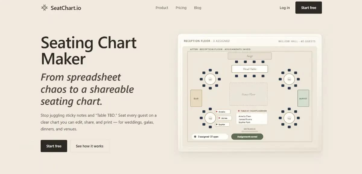 SeatChart.io screenshot 1