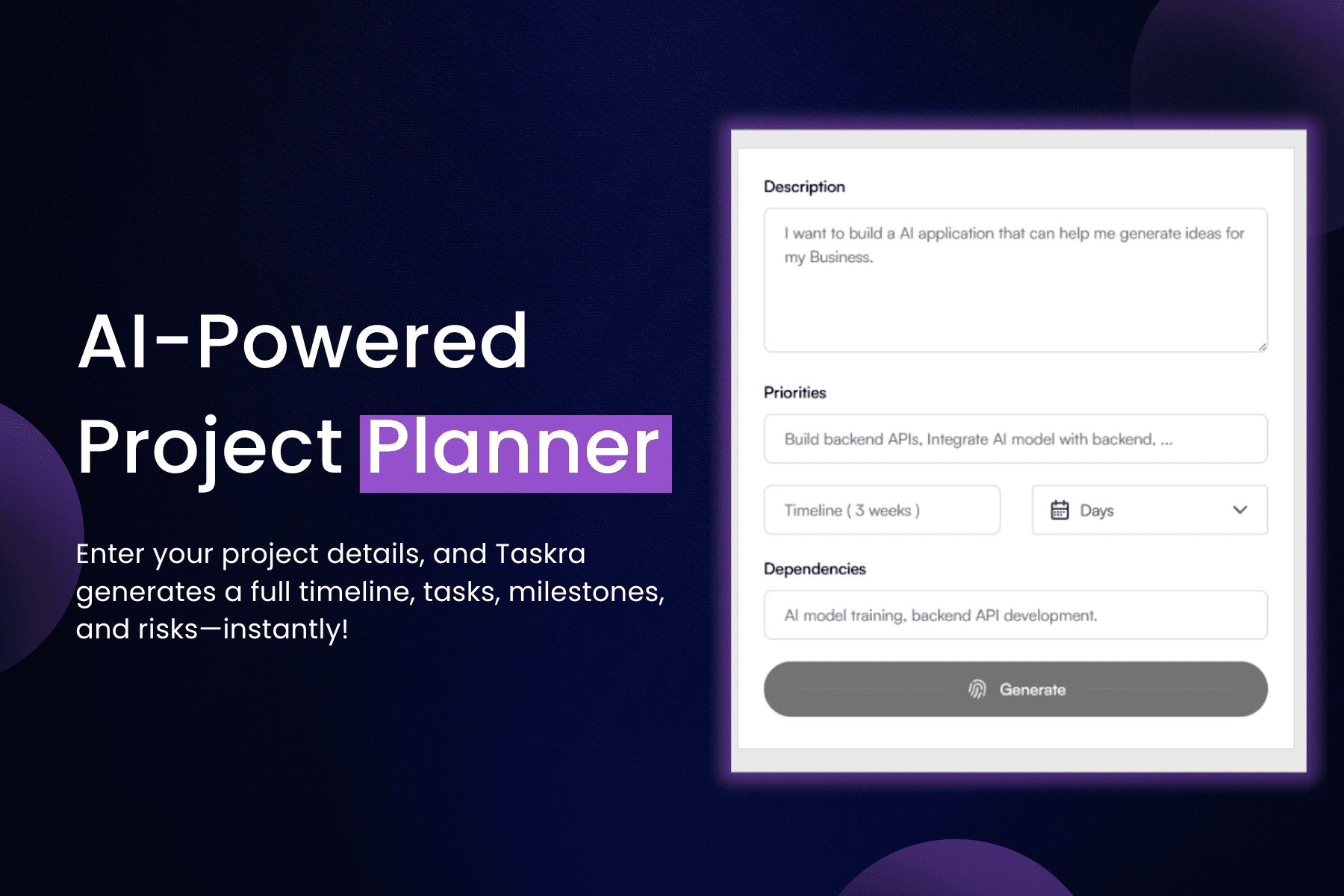Taskra screenshot 1