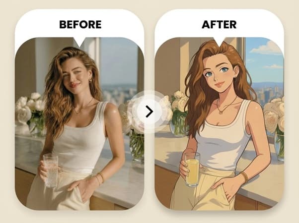Fast Image AI Cartoon Generator screenshot 1