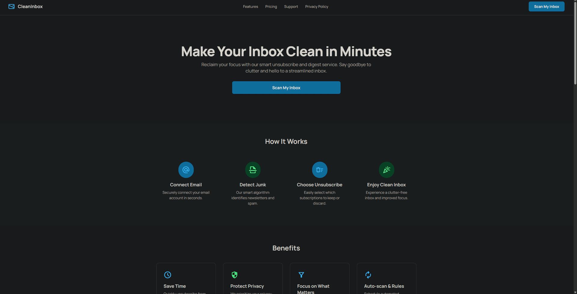 cleaninbox screenshot 1