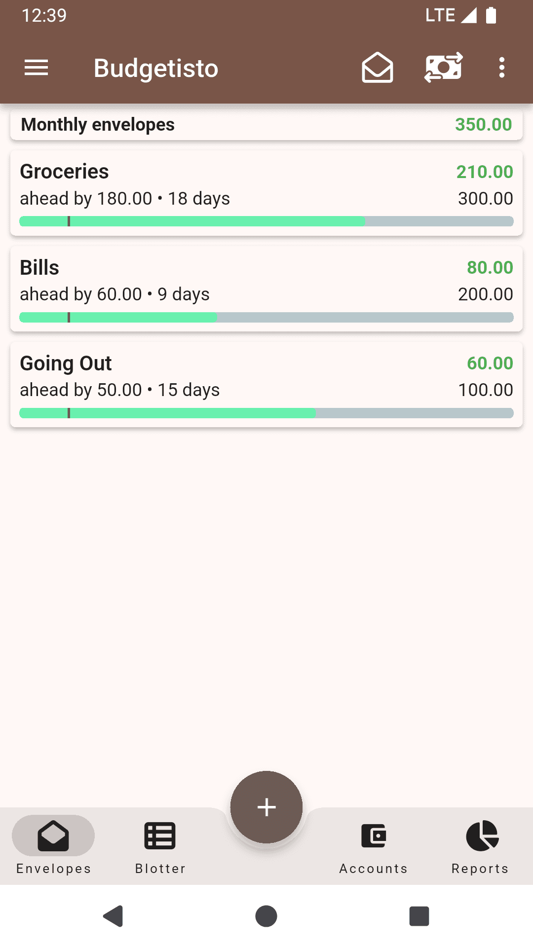 Budgetisto screenshot 1