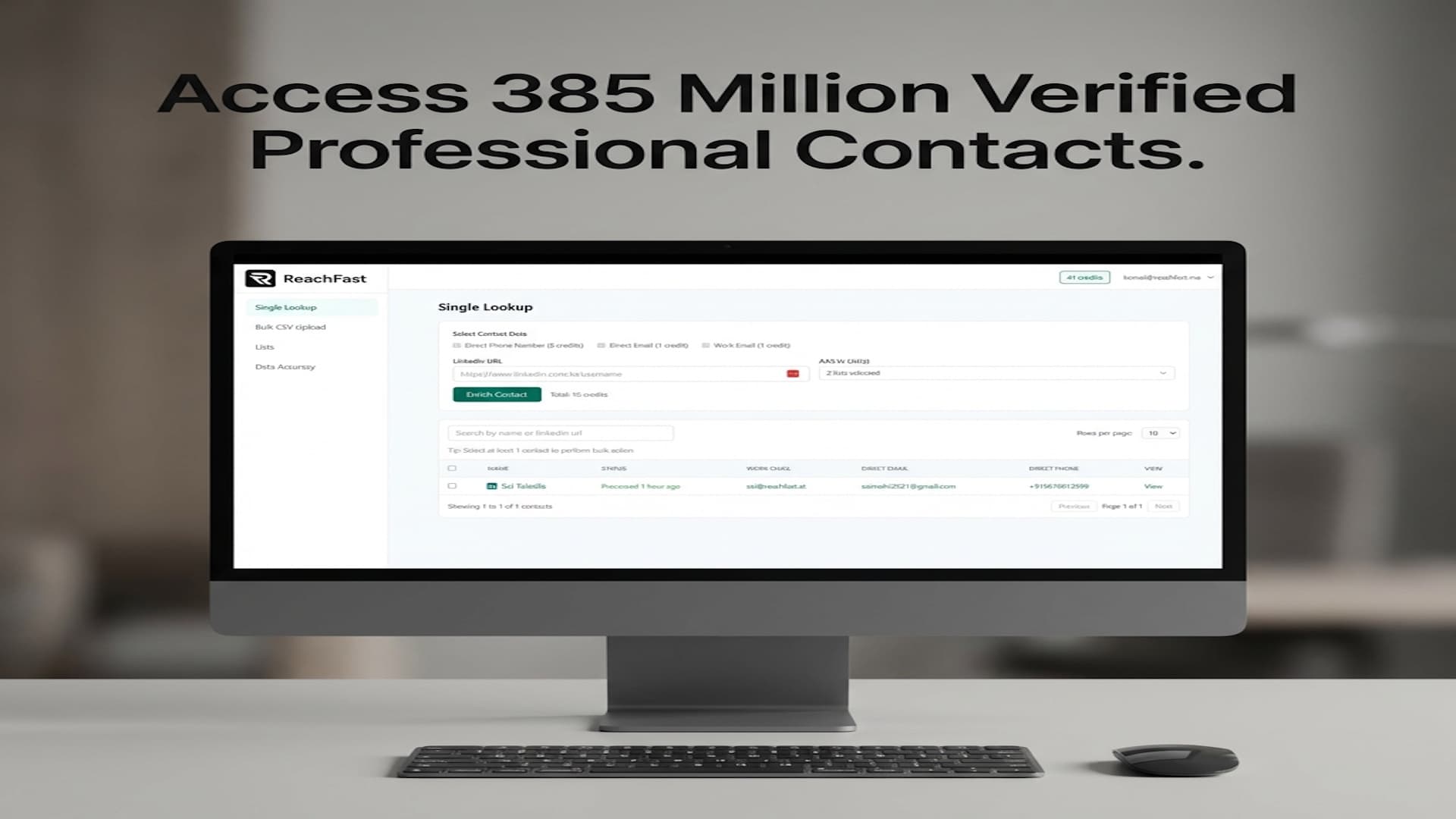 ReachFast screenshot 1