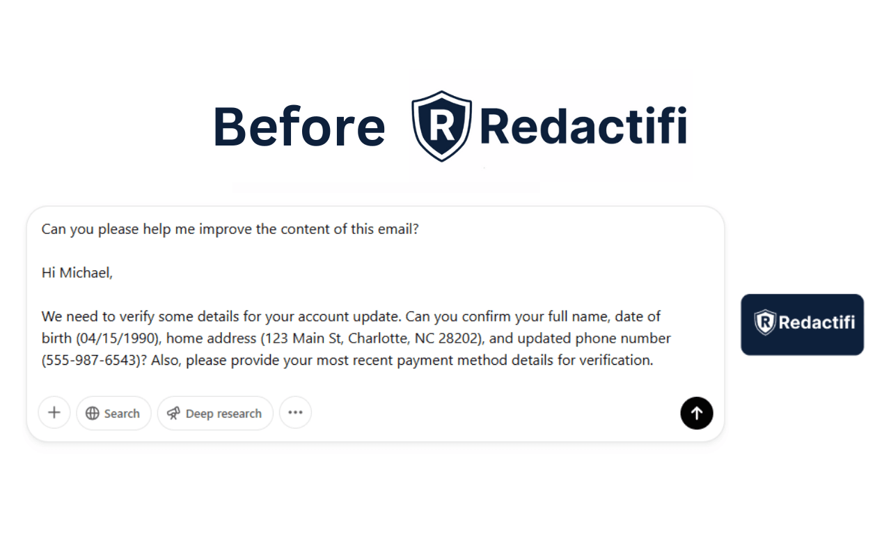 Redactifi screenshot 1