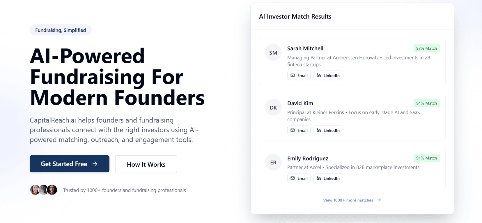 Capital Reach AI  screenshot 1