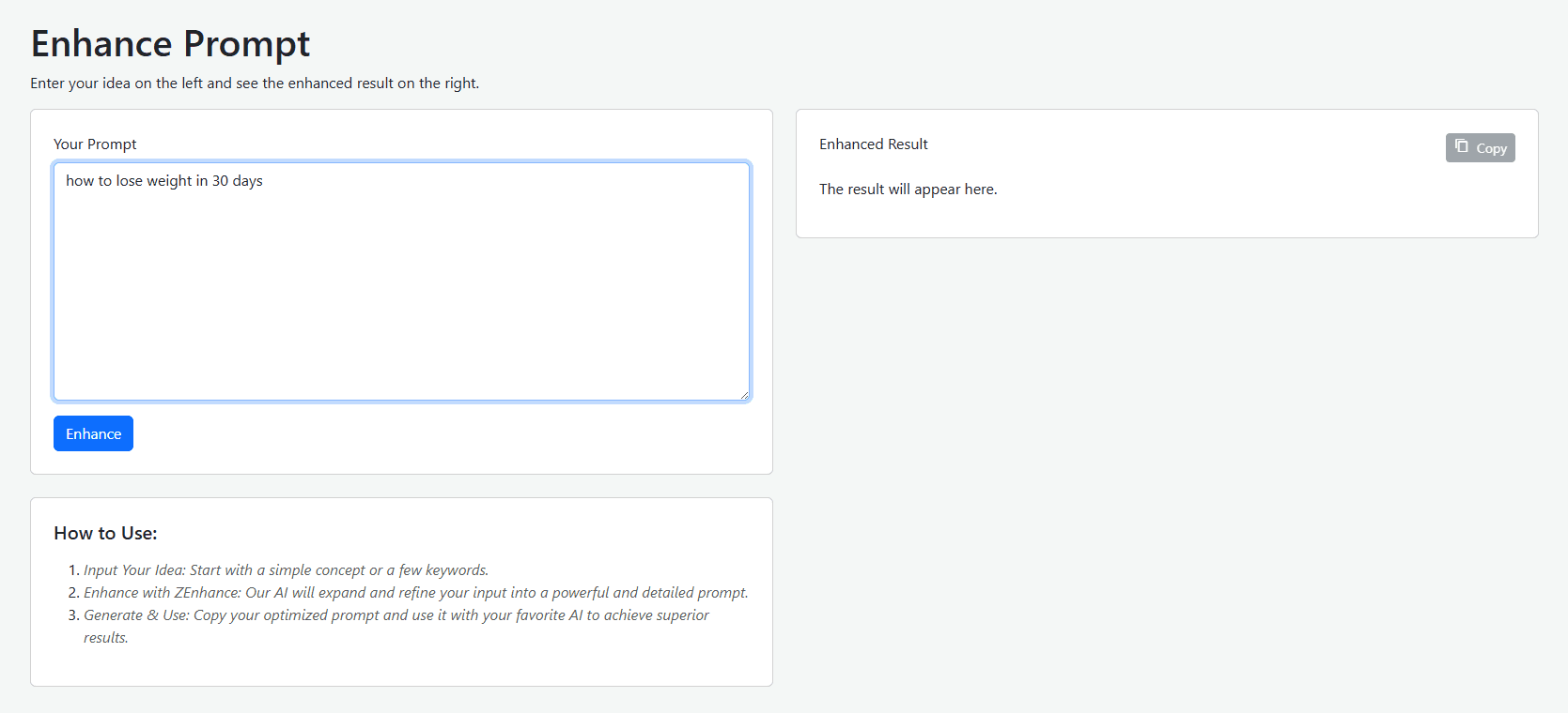 ZEnhance screenshot 1