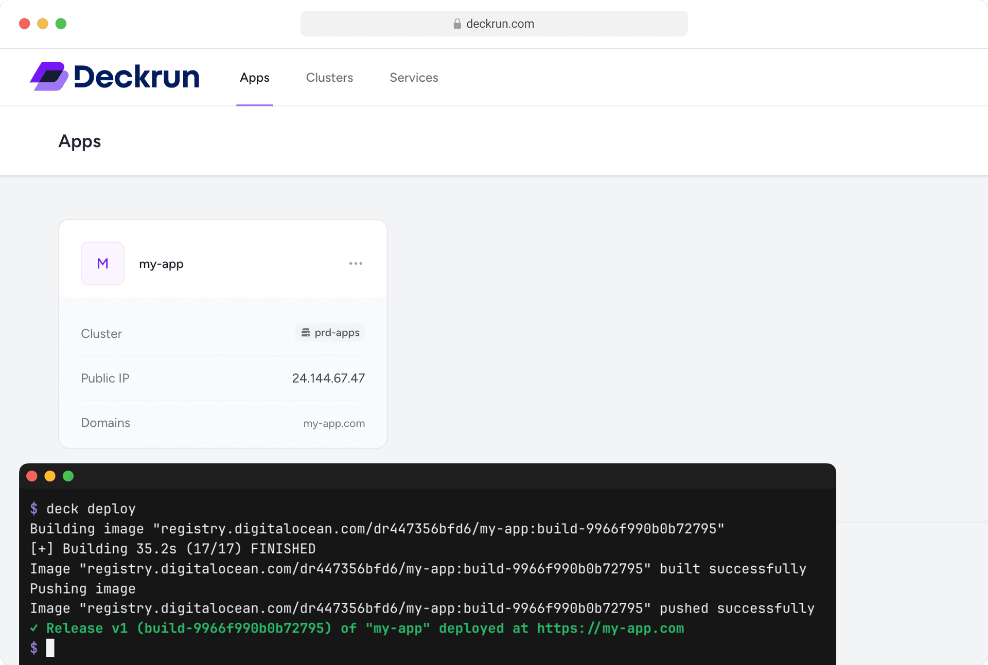 Deckrun screenshot 1