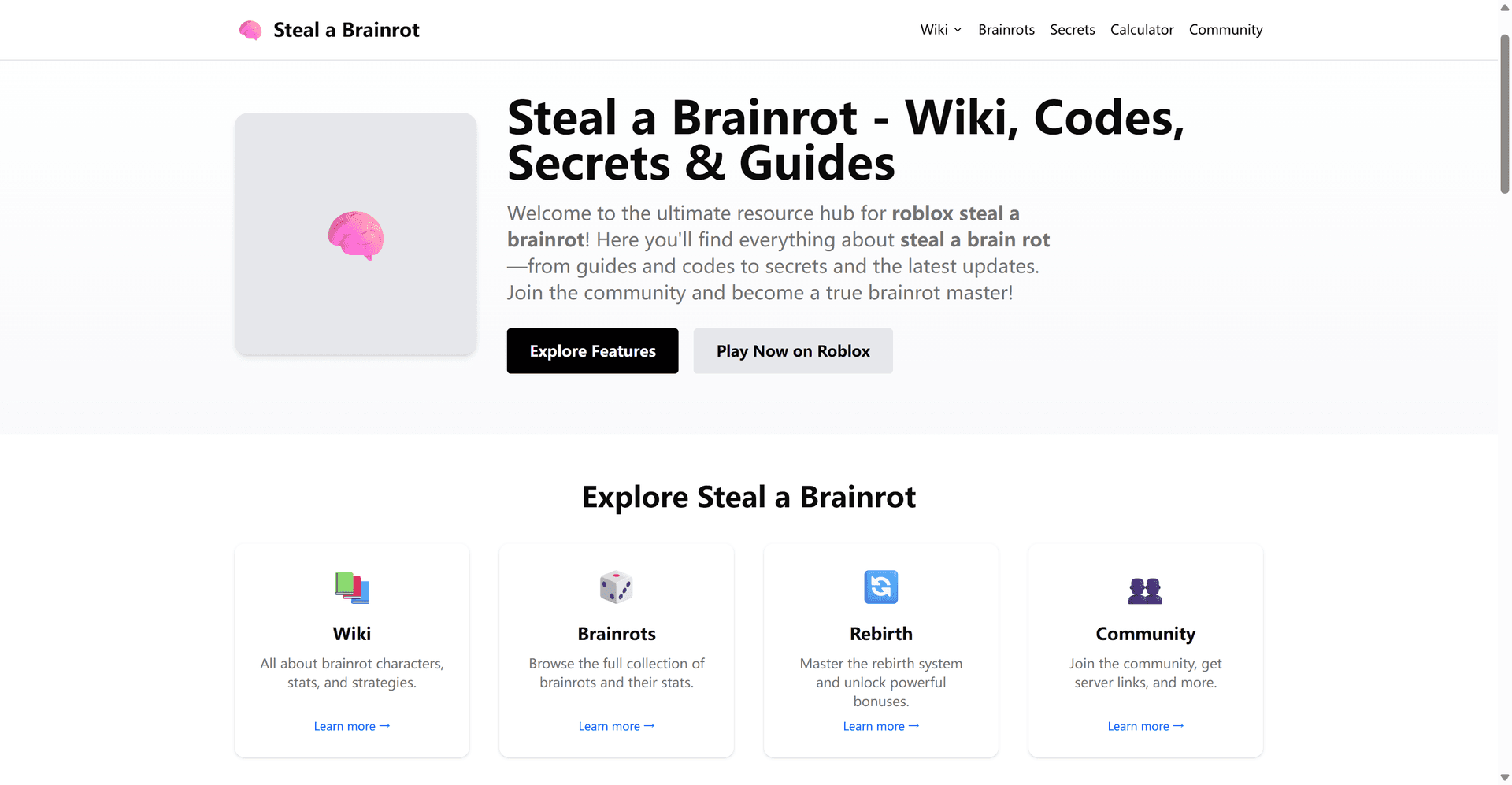 Steal a Brainrot Fan screenshot 1