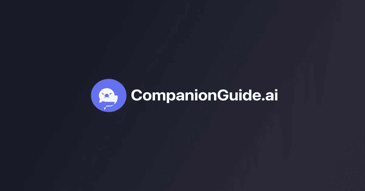 CompanionGuide screenshot 1