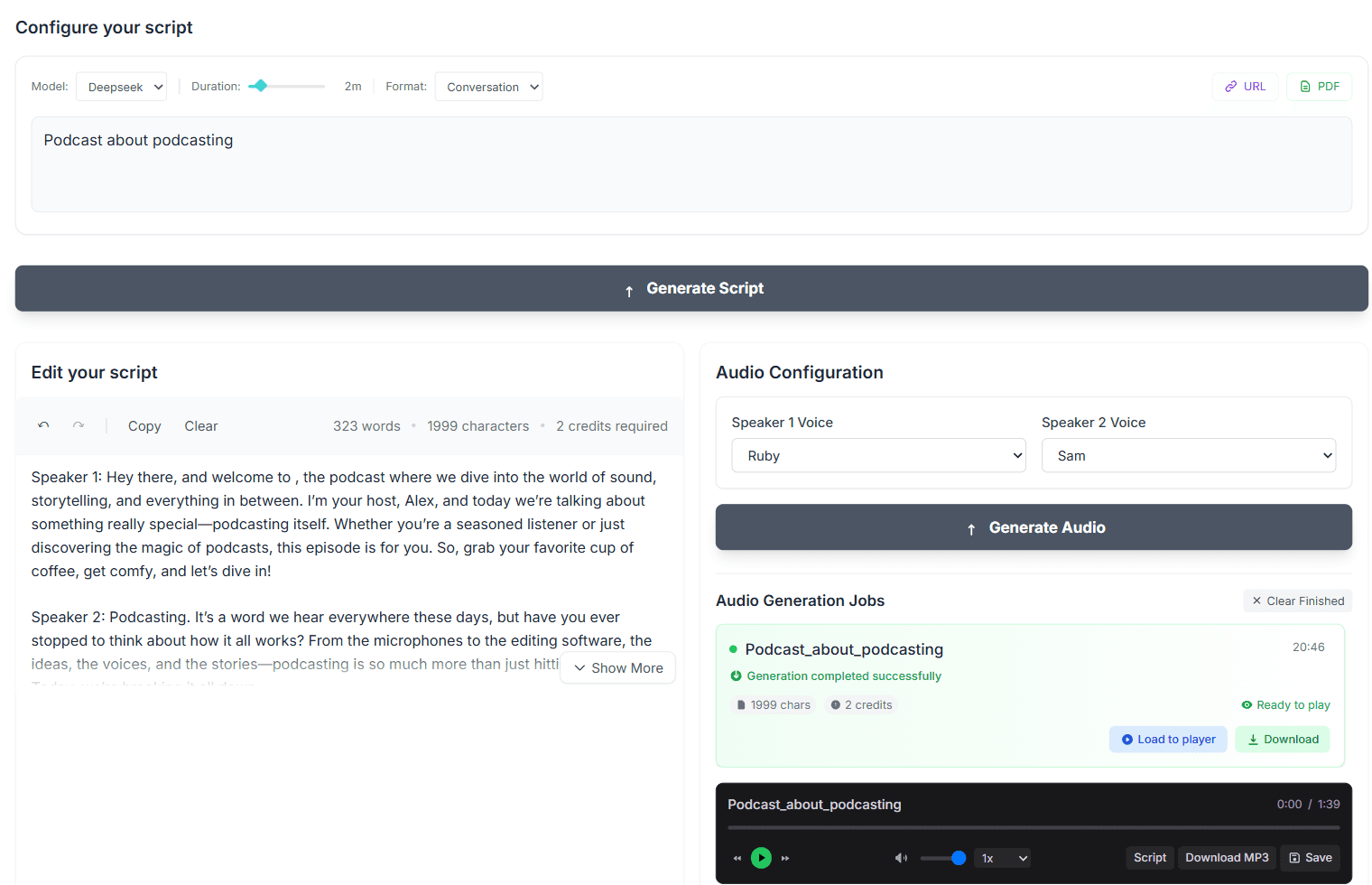 Podcustom screenshot 1
