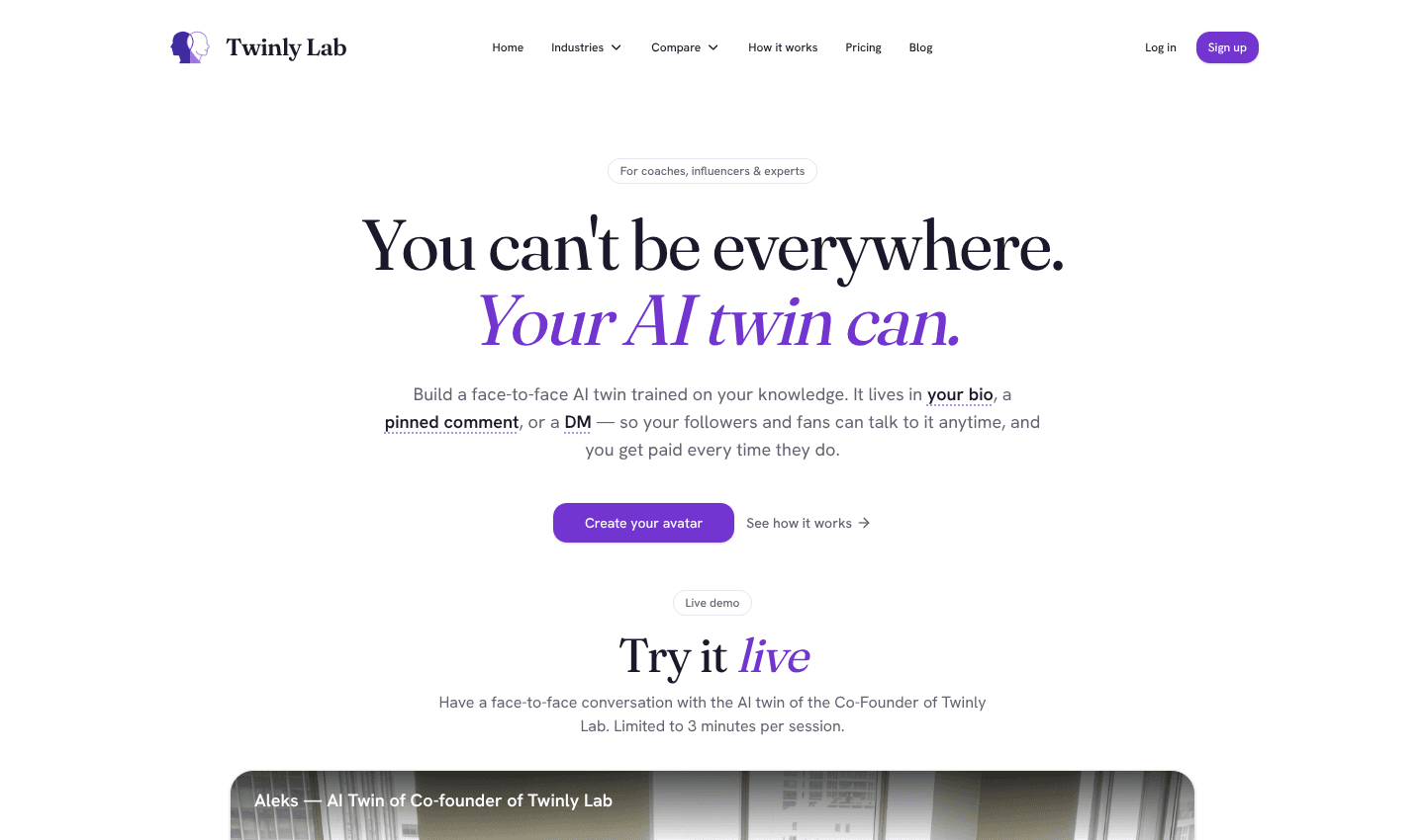 Twinly Lab Twinly Lab screenshot 1