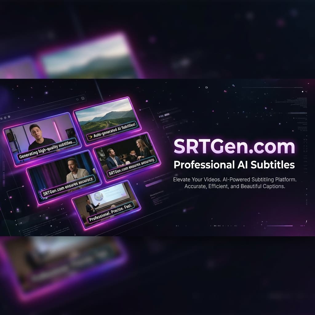SRTGen screenshot 1