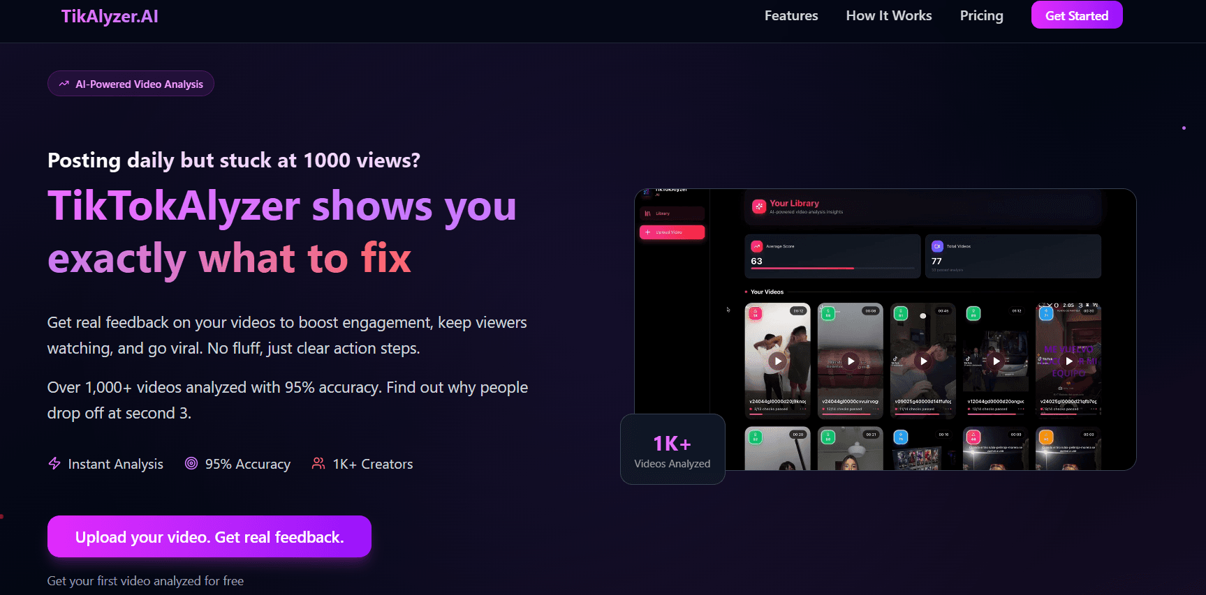 TikTokAlyzer.AI screenshot 1