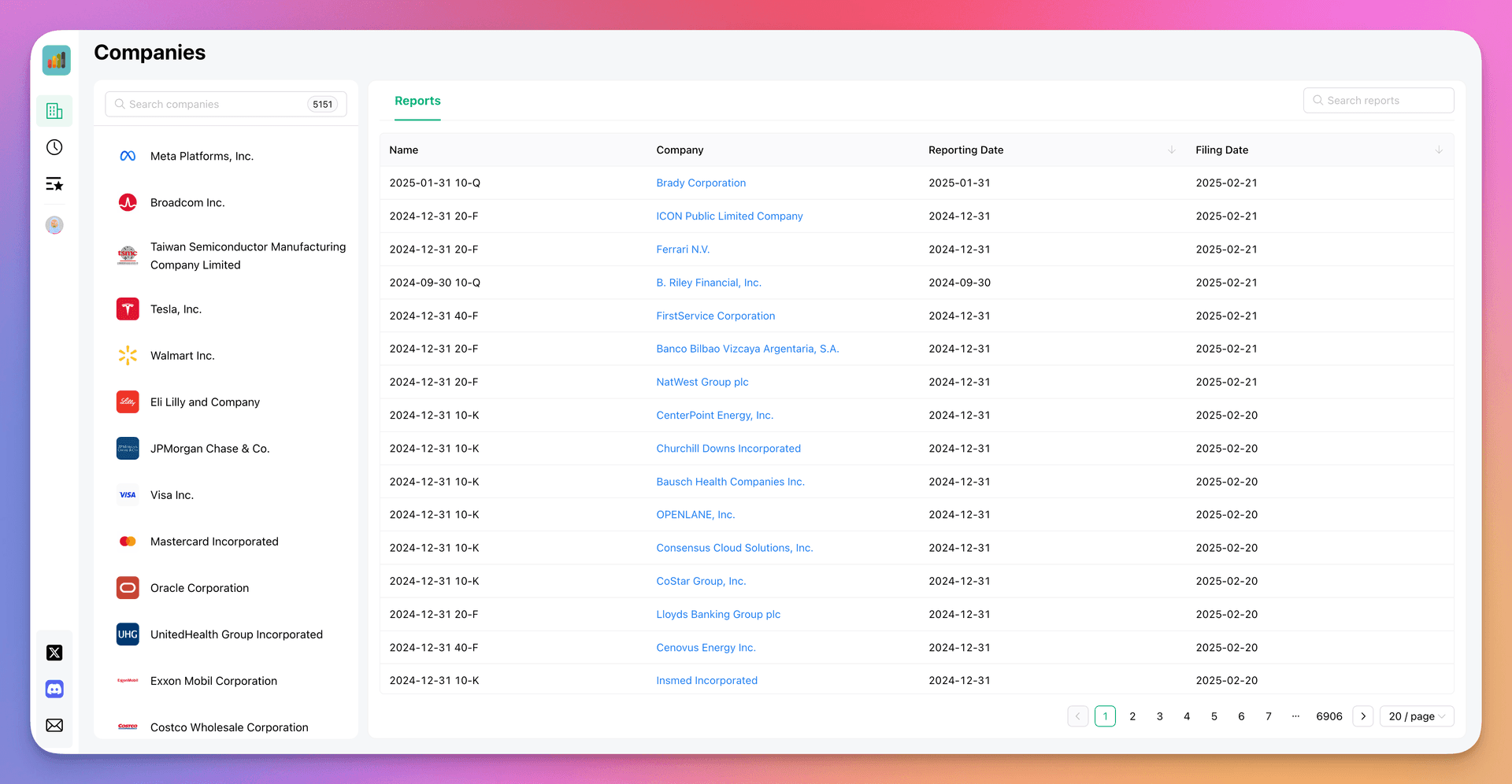 Chat2Report screenshot 1