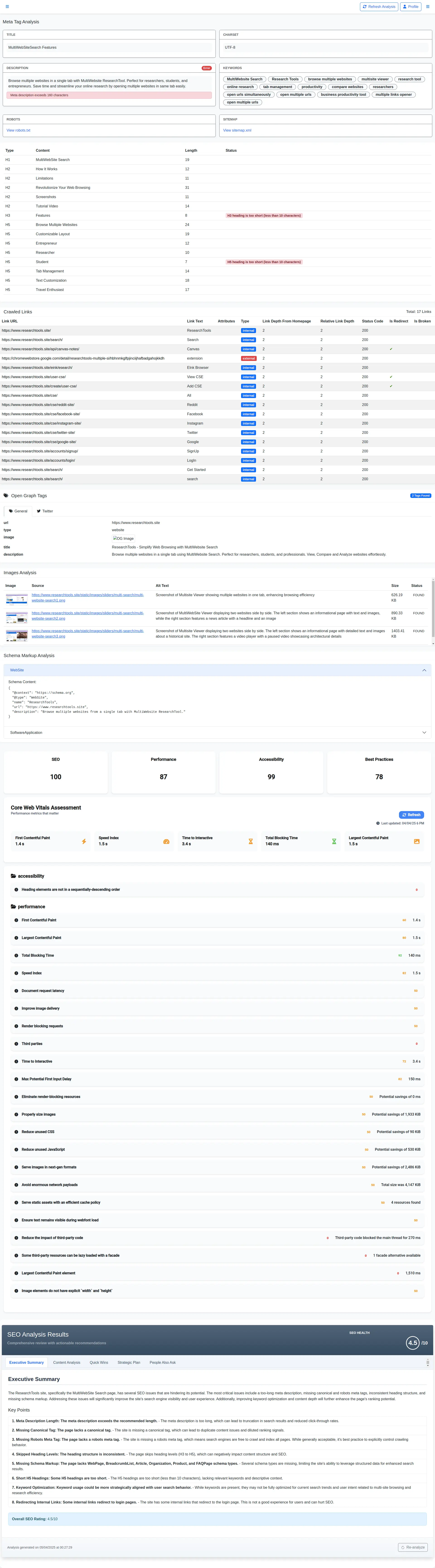 SeoToolbox screenshot 1