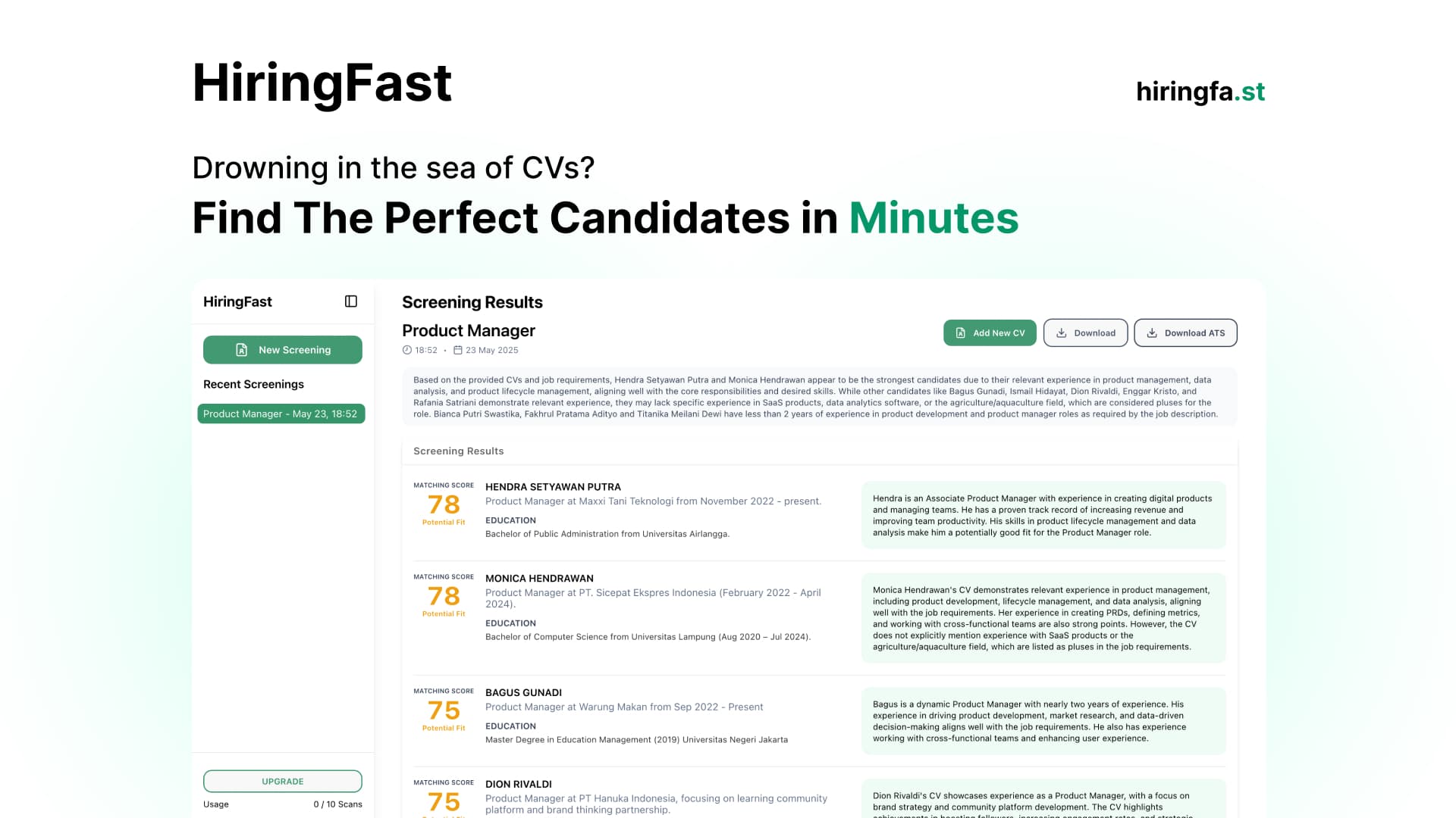 HiringFast screenshot 1