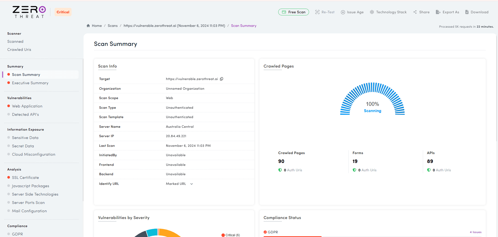 ZeroThreat screenshot 1