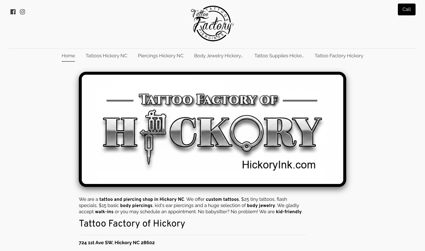 Tattoo Factory of Hickory screenshot 1