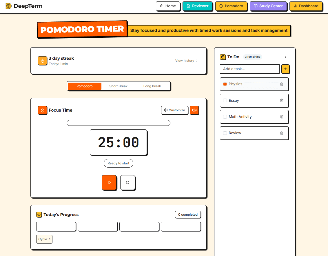 Deepterm screenshot 1