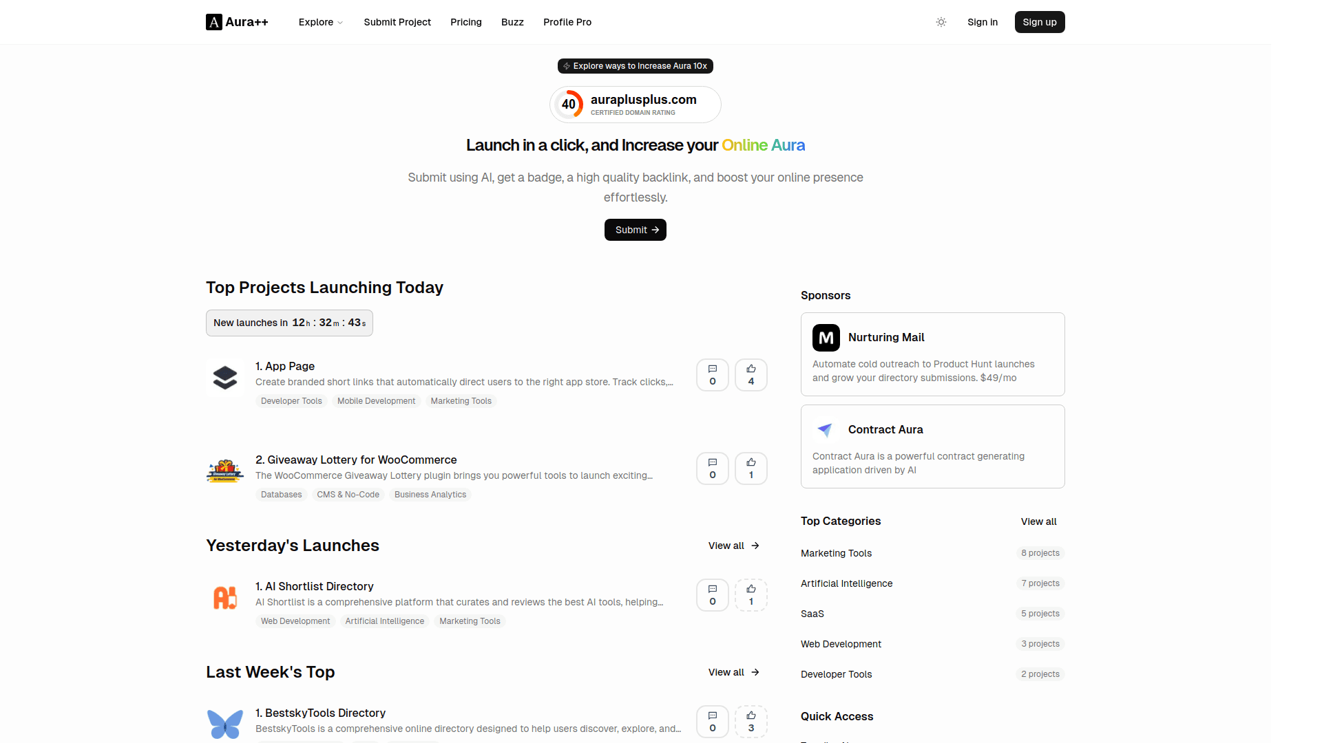 Aura++ screenshot 1